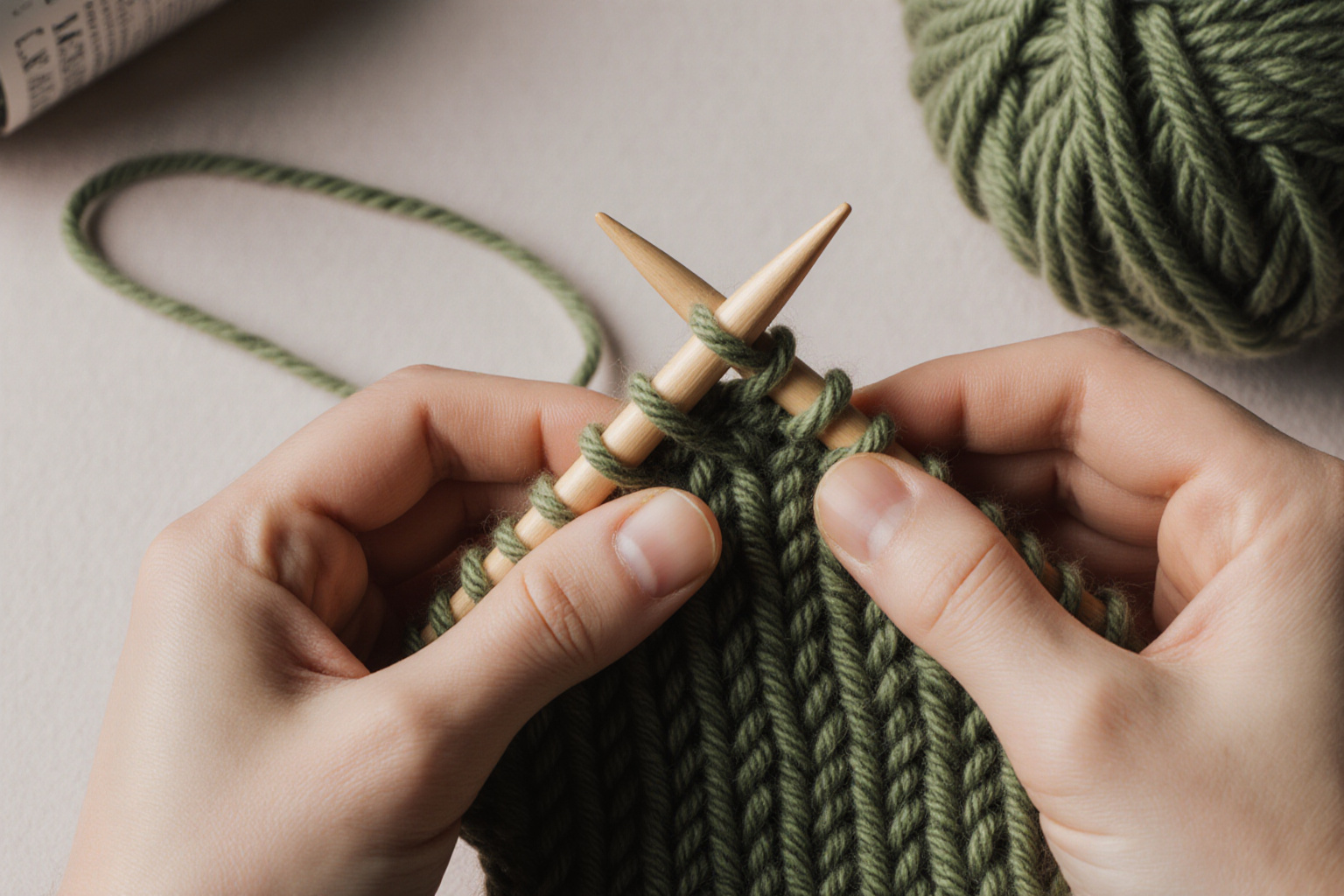 Garter stitch: turn the work at every rung : How to fix a dropped stitch in knitting, one rung at a time