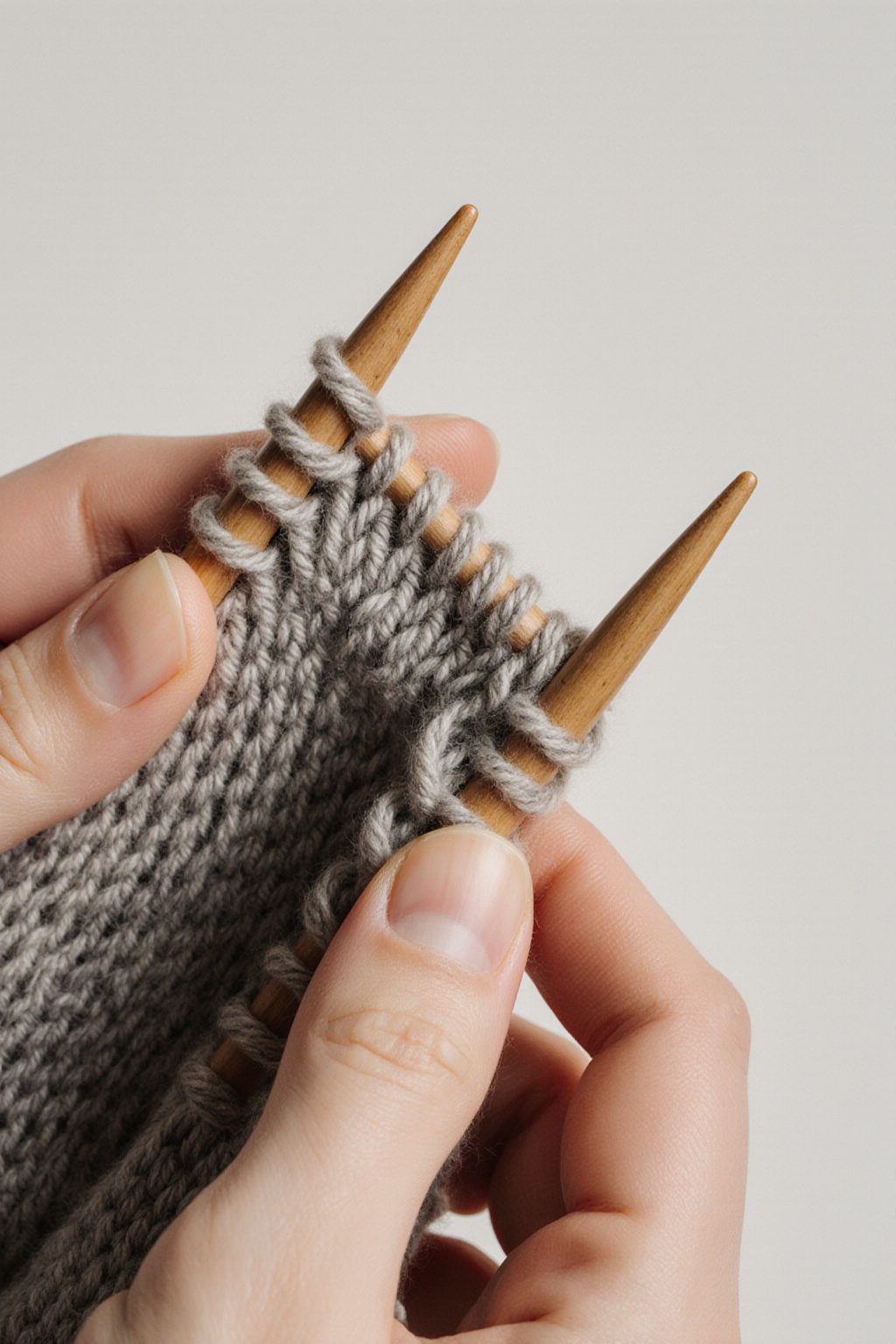 The heel flap, in numbers : How to knit socks on double-pointed needles: cuff, heel, gusset, toe